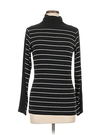 Pre-owned Vince Camuto Turtleneck Sweater In Black