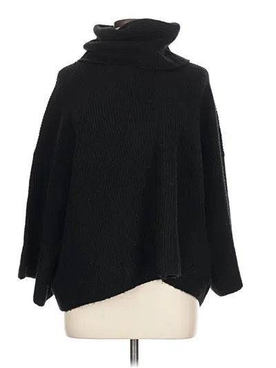 Pre-owned Vince Camuto Turtleneck Sweater In Black
