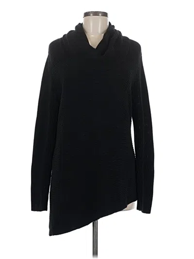 Pre-owned Vince Camuto Turtleneck Sweater In Black