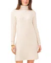 Vince Camuto Turtleneck Sweater Dress In Malted