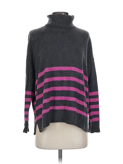 Pre-owned Vince Camuto Turtleneck Sweater In Gray