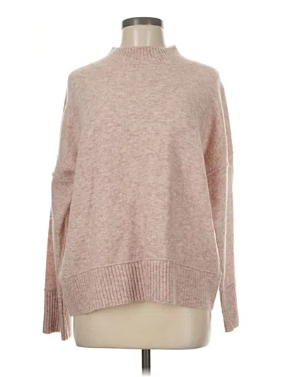 Pre-owned Vince Camuto Turtleneck Sweater In Pink