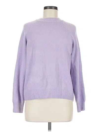 Pre-owned Vince Camuto Turtleneck Sweater In Purple