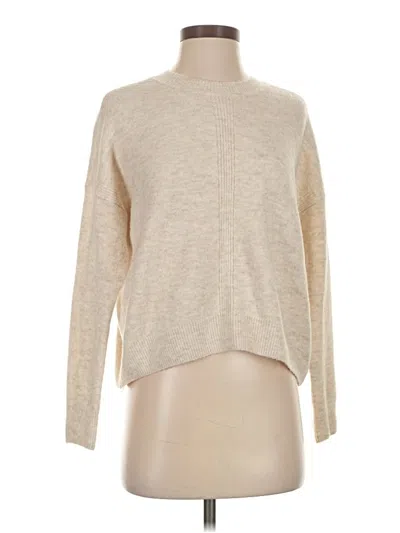 Pre-owned Vince Camuto Turtleneck Sweater In Tan
