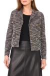 Vince Camuto Tweed Jacket In Black