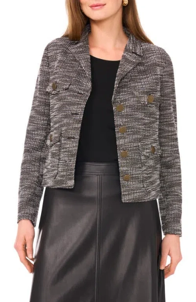 Vince Camuto Tweed Jacket In Gray