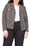 Vince Camuto Tweed Jacket In Black
