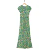 Vince Camuto Twist Front Short Sleeve Jumpsuit