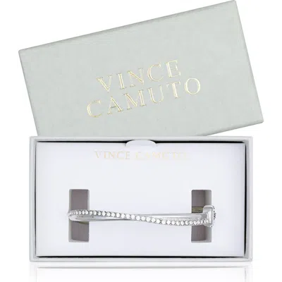 Vince Camuto Twist Hinge Bracelet In Metallic