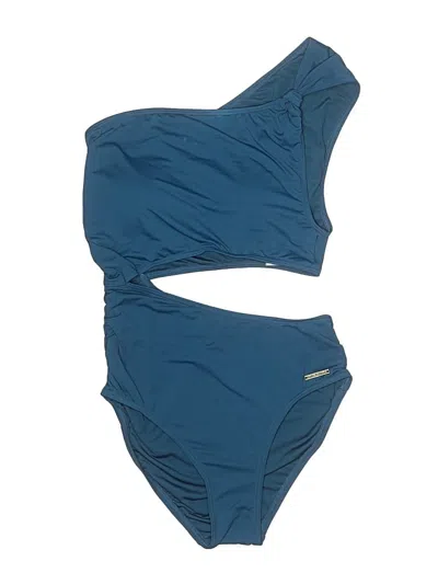 Pre-owned Vince Camuto Two Piece Swimsuit In Blue