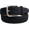 Vince Camuto Ultra Suede Belt In Black