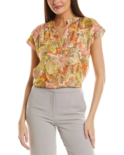 Vince Camuto V Front Placket Blouse