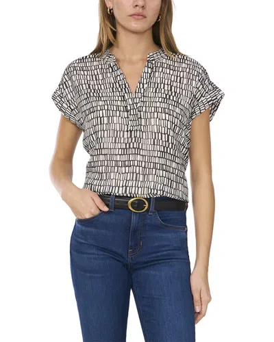 Vince Camuto V Front Placket Blouse