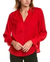 Vince Camuto Rumple Top In Red