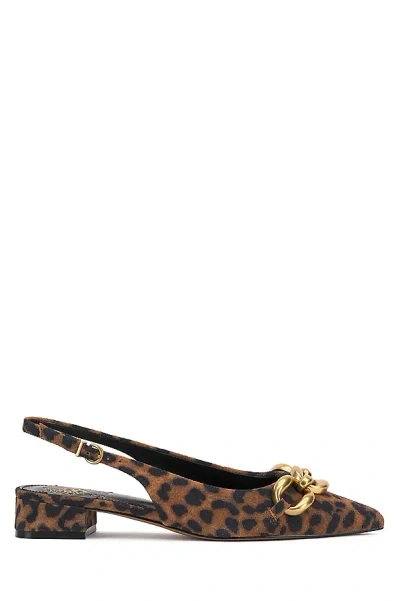 Vince Camuto Valiey Slingback Mule Heels In Brown