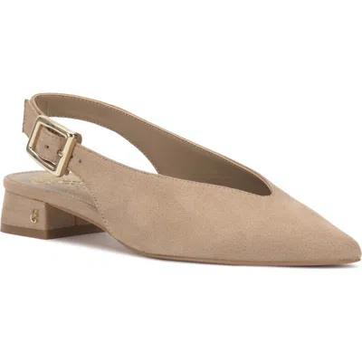 Vince Camuto Velana Pointed Toe Pump In Neutral