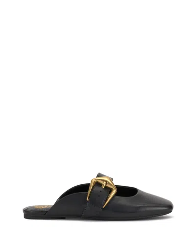 Vince Camuto Vellma Buckle Mule In Black