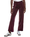Vince Camuto Velour Straight Pant In Brown
