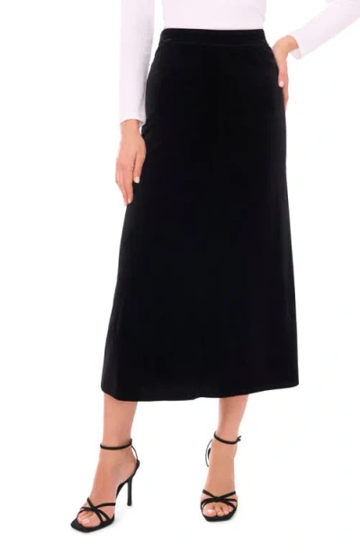 VINCE CAMUTO VINCE CAMUTO VELVET A-LINE MAXI SKIRT