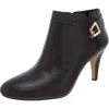Vince Camuto Vernaya Womens Leather Almond Toe Shooties In Black