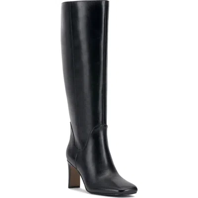 Vince Camuto Vestella Knee High Boot In Black