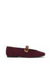 Vince Camuto Vinica Mary Jane Flat In Burgundy