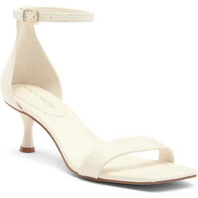 Vince Camuto Vinkely Square Toe Kitten Heel Sandal (women)<br> In Coconut Cream