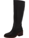 Vince Camuto Vulianna 2 Womens Leather Wide Calf Knee-high Boots In Black