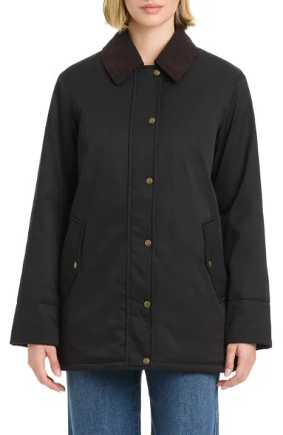 Vince Camuto Water Resistant Barn Jacket In Black