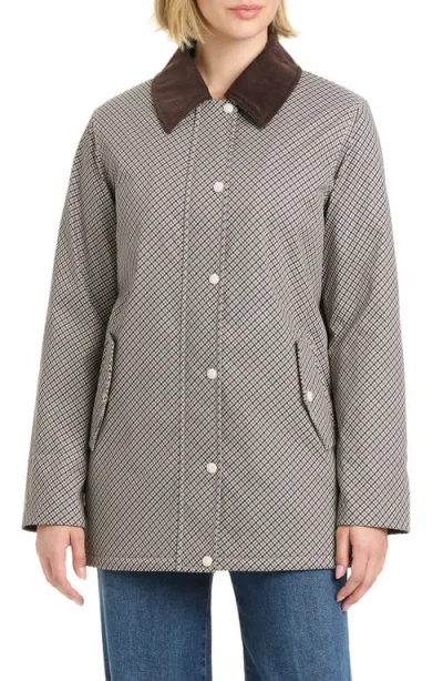 Vince Camuto Water Resistant Barn Jacket In Brown