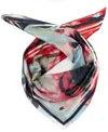 Vince Camuto Watercolor Floral Square Scarf