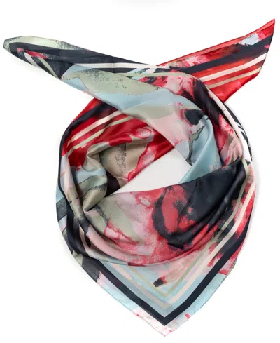 Vince Camuto Watercolor Floral Square Scarf