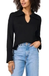Vince Camuto Wide Collar Sweater In Rich Black