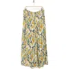 Vince Camuto Wide Leg Challis Pants In Windsor Moss Watercolor