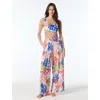 Vince Camuto Wide Leg Cover Up Pants In Multi
