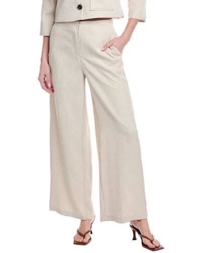 Vince Camuto Wide Leg Pant In Beige