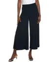 Vince Camuto Plus Size Solid Pull-on Wide-leg Pants In Blue