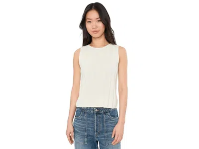 Vince Camuto Wide Rib Tank Top In White