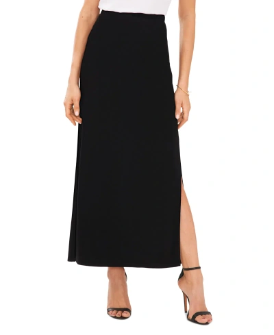 Vince Camuto Women's Pull-on A-line Maxi Skirt In Rich Black