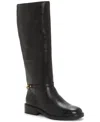 Vince Camuto Womens Adria Riding Boots Regular Wide Calf Extra Wide Calf In Black