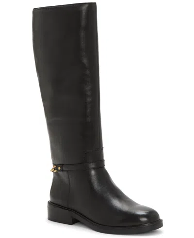 VINCE CAMUTO WOMEN'S ADRIA WIDE-CALF KNEE-HIGH RIDING BOOTS