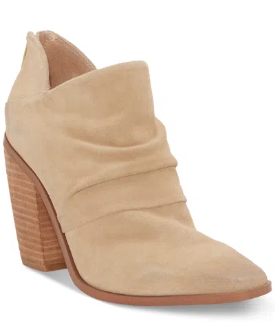 Vince Camuto Ainsley Bootie In Tortilla Suede