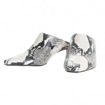 Vince Camuto Women's Alexie Kitten Heel Mule Sandals In Ivory Multi In Animal Print