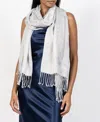 VINCE CAMUTO WOMEN'S ALL-OVER PAISLEY LUREX SCARF