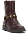 Vince Camuto Amais Moto Boot In Burgundy