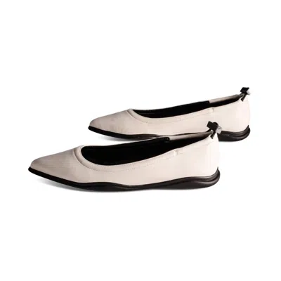 Vince Camuto Women's Bendreta Ballet Flat In Coconut Cream In White