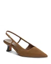 Vince Bianca Slingback Pointed Toe Pump