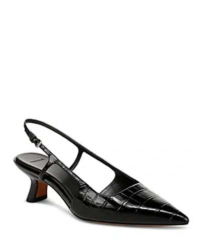VINCE CAMUTO WOMEN'S BIANCA SLINGBACK MID HEEL PUMPS