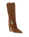 Vince Camuto Bianca Pointed Toe Western Boot In Reishi