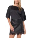 Vince Camuto Dolman Sleeve Top In Black